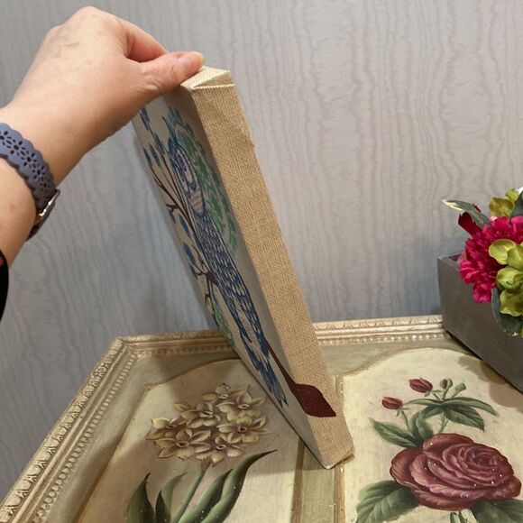 Retro 70s Vibe Bella Dos Santos Cute & Crafty Owl Canvas Art Picture 2012 - Picture 7 of 16